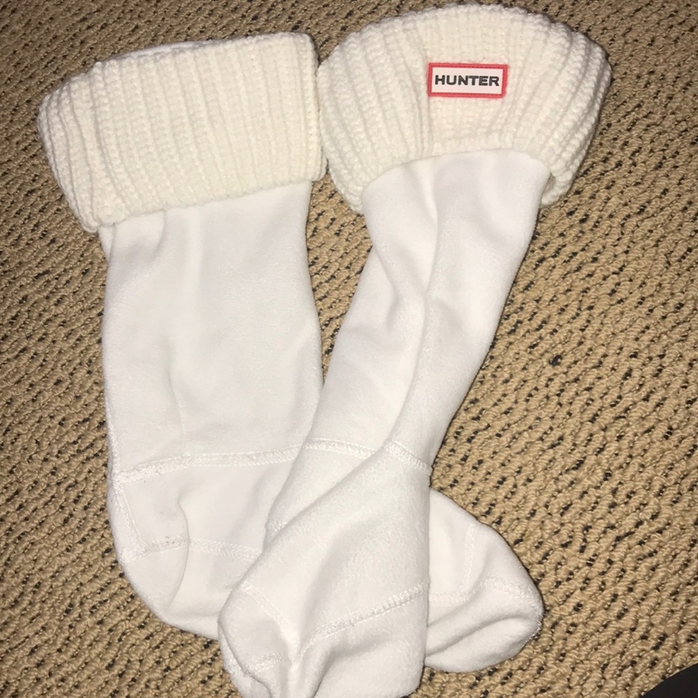 Hunter rainboots lining socks